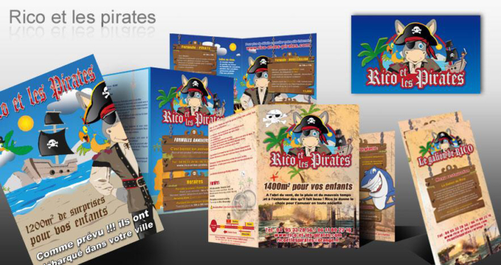 creation graphique en corse rico_et_les_pirate