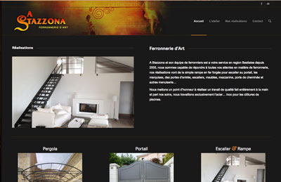 A stazzona création site internet en Corse